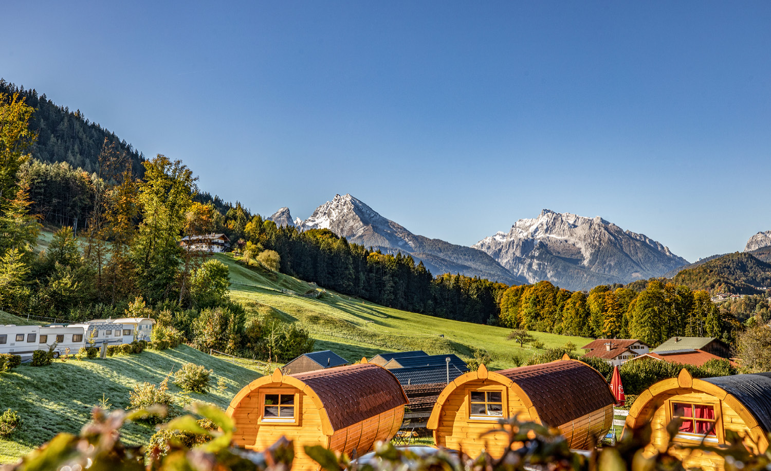 Beieren - droomvakantie onder een witblauwe lucht - Campingleitsystem Bayern