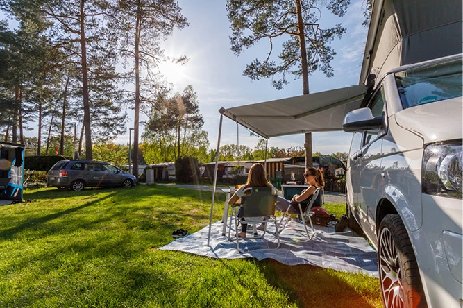 Camping in Franken