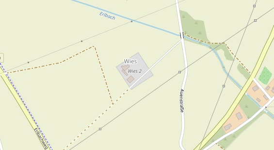 Campingplatz auf Satellitenbild