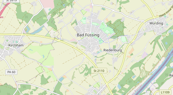 Campingplatz auf Karte