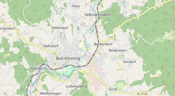 Campingplatz auf Karte