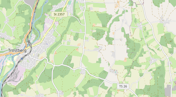 Campingplatz auf Karte