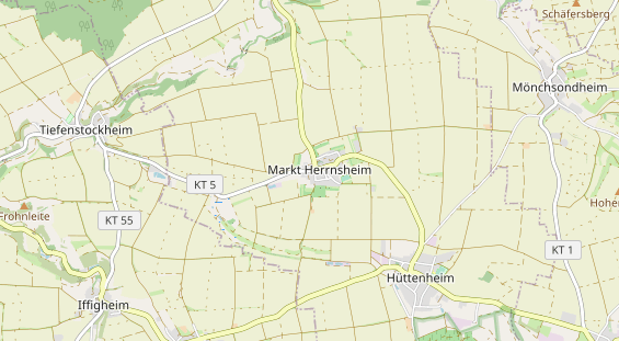 Campingplatz auf Karte