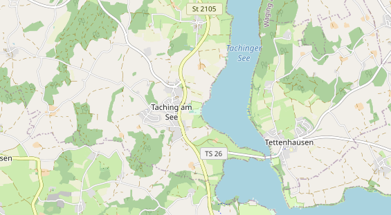 Campingplatz auf Karte