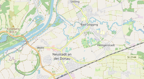 Campingplatz auf Karte