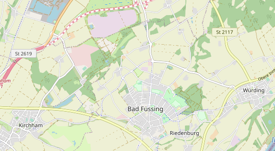 Campingplatz auf Karte