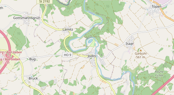 Campingplatz auf Karte