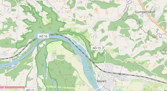 Campingplatz auf Karte