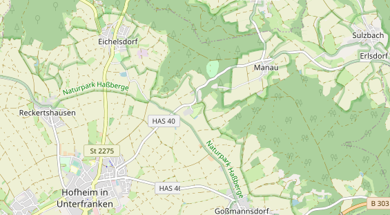 Campingplatz auf Karte