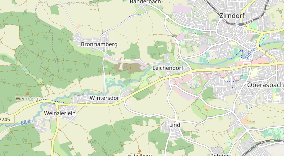 Campingplatz auf Karte