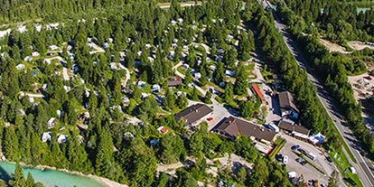Campingplätze - Baden in natürlichen Gewässern - Mittenwald - Naturcampingpark Isarhorn