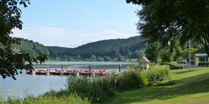 Campingplätze - Hunde möglich:: in der Nebensaison - Franken - Campingplatz Hasenmühle