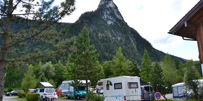 Campingplätze - TV-Anschluss am Stellplatz - Campingpark Oberammergau