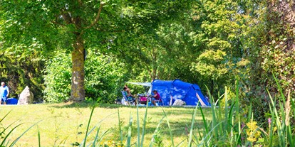Campingplätze - Grillen mit Holzkohle möglich - Bayern - Campingplatz Ludwigshof am See