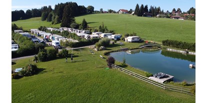 Campingplätze - Zentraler Stromanschluss - Allgäu / Bayerisch Schwaben - Terrassen-Camping am Richterbichl