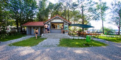 Campingplätze - Baden in natürlichen Gewässern - Oberbayern - Camping Seeshaupt