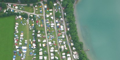 Campingplätze - Liegt am See - Bayern - Camping Kesselberg