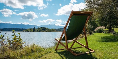 Campingplätze - Grillen mit Holzkohle möglich - Oberbayern - Camping Aichalehof