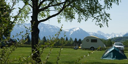 Campingplätze - Ver- und Entsorgung für Reisemobile - Uffing am Staffelsee - Camping Aichalehof