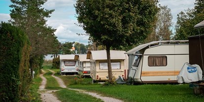 Campingplätze - Hundedusche - Uffing am Staffelsee - Camping Aichalehof