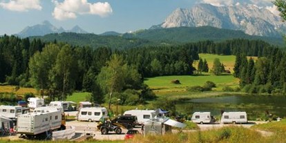 Campingplätze - Separater Gruppen- und Jugendstellplatz - Oberbayern - Alpen-Caravanpark Tennsee