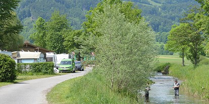 Campingplätze - Hundedusche - Bad Feilnbach - Kaiser Camping Outdoor Resort