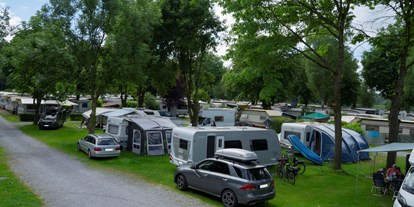 Campingplätze - Frischwasser am Stellplatz - Region Chiemsee - Komfortstellplätze mit Ab- und zuwasser - Campingplatz Erlensee