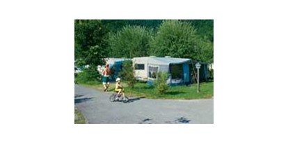 Campingplätze - Wohnwagenstellplatz vor der Schranke - Oberbayern - Camping Litzelau