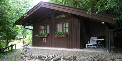 Campingplätze - Wohnwagenstellplatz vor der Schranke - Oberbayern - Camping Litzelau