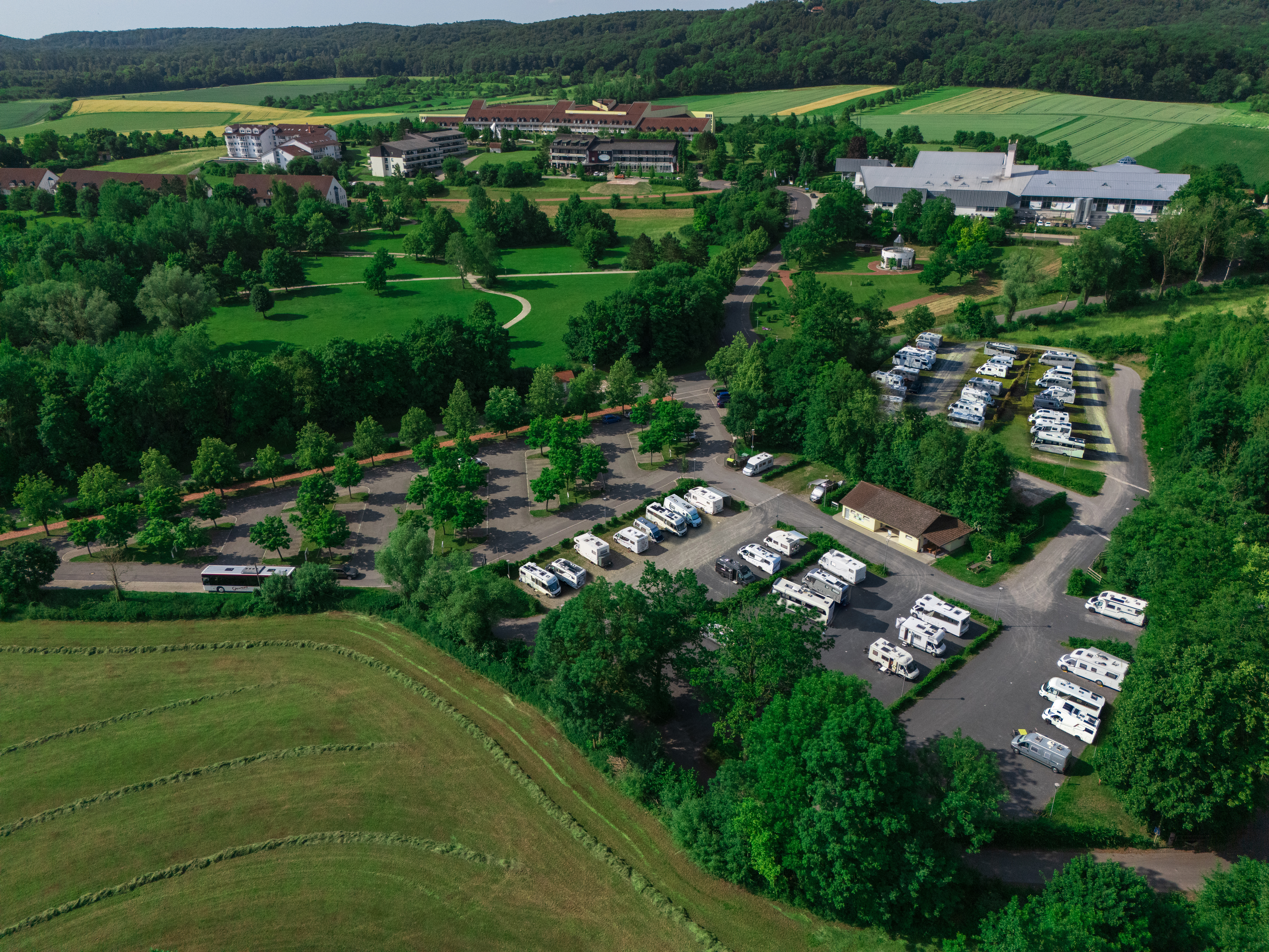 campsite - Wohnmobilstellplatz Thermenaue - Wohnmobilstellplatz Thermenaue 