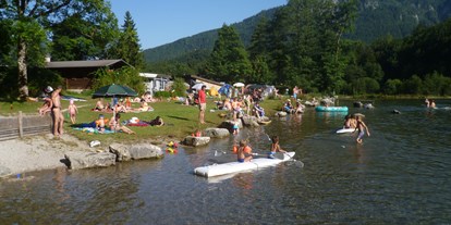 Campingplätze - Ver- und Entsorgung für Reisemobile - Schleching - Camping Zellersee