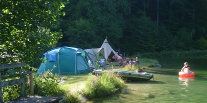 Campingplätze - Kochmöglichkeit - Schleching - Camping Zellersee