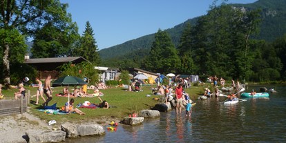 Campingplätze - Ver- und Entsorgung für Reisemobile - Schleching - Camping Zellersee