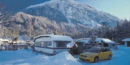 Campingplätze - Wintercamping - Oberbayern - Camping Ortnerhof