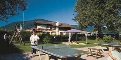 Campingplätze - Tischtennis - Ruhpolding - Camping Ortnerhof