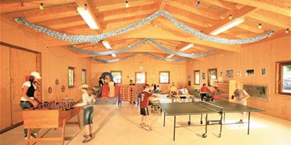 Campingplätze - Indoor-Spielmöglichkeiten - Deutschland - Camping Ortnerhof