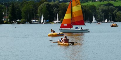 Campingplätze - Baden in natürlichen Gewässern - Bayern - Ferienparadies Gut Horn