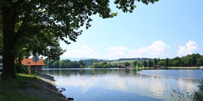 Campingplätze - Baden in natürlichen Gewässern - Bayern - Ferienparadies Gut Horn