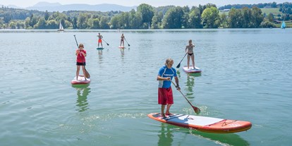 Campingplätze - Separater Gruppen- und Jugendstellplatz - Oberbayern - Ferienparadies Gut Horn