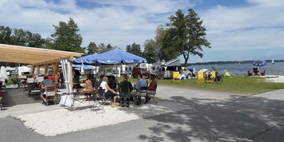 Campingplätze - Zentraler Stromanschluss - Region Chiemsee - Chiemsee Camping Lambach am Chiemsee