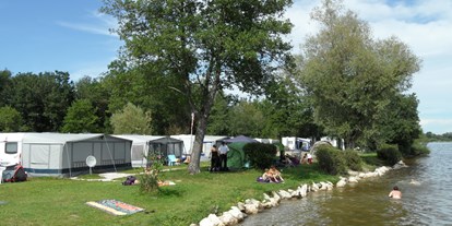 Campingplätze - Separater Gruppen- und Jugendstellplatz - Oberbayern - Chiemsee Camping Lambach am Chiemsee