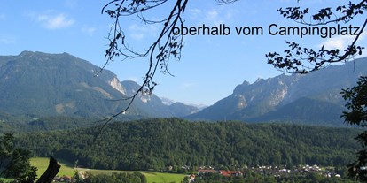 Campingplätze - Barzahlung - Oberbayern - Camping Staufeneck