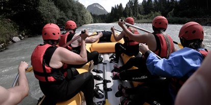 Campingplätze - Hundedusche - Berchtesgaden - Nasses Vergnügen beim Rafting - Camping-Resort Allweglehen