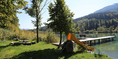 Campingplätze - Wohnwagenstellplatz vor der Schranke - Oberbayern - Campingplatz Demmelhof