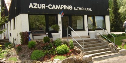 Campingplätze - Reisemobilstellplatz vor der Schranke - Kipfenberg - AZUR Camping Altmühltal