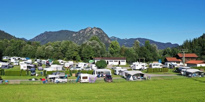 Campingplätze - Hunde möglich:: in der Hauptsaison - Bayern - Camping Pfronten