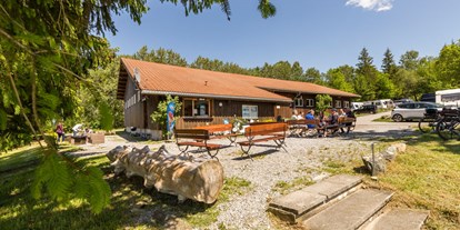 Campingplätze - Barrierefreie Sanitärgebäude - Bayern - Camping-Grüntensee-International