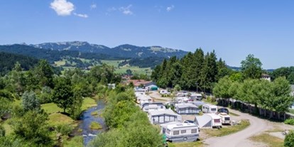 Campingplätze - Grillen mit Holzkohle möglich - Allgäu / Bayerisch Schwaben - IllerCamping