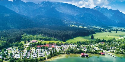 Campingplätze - Baden in natürlichen Gewässern - Bayern - Camping Bannwaldsee