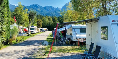 Campingplätze - Bootsverleih - Camping Bannwaldsee